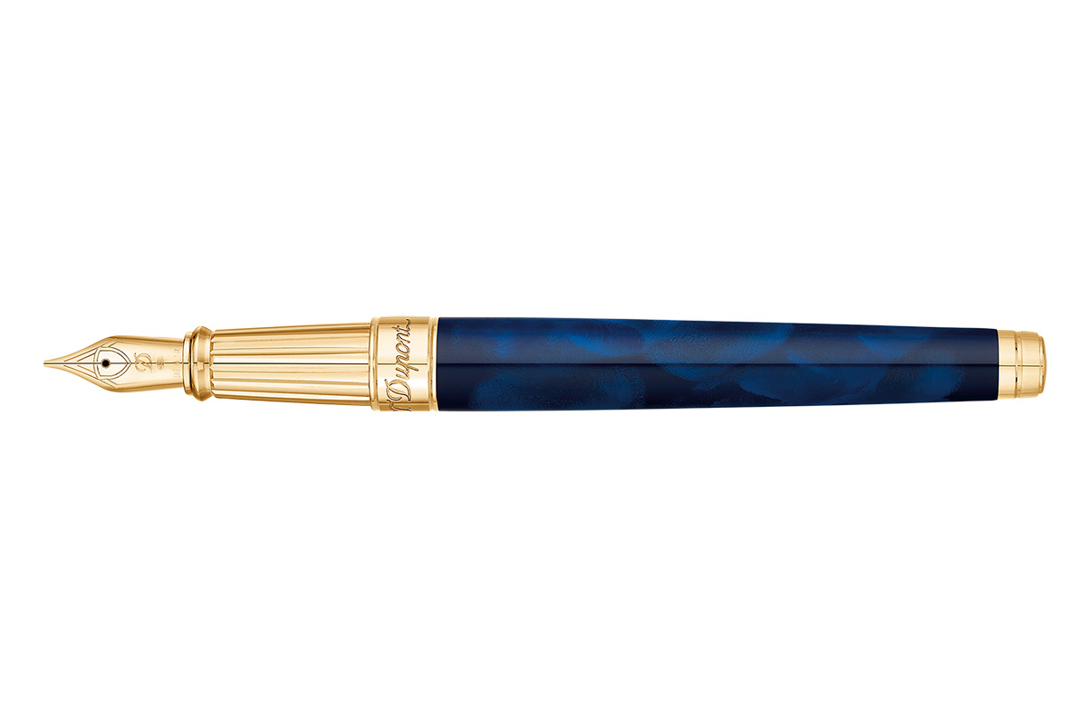 S.T. Dupont Line D Atelier Blue Large Vulpen